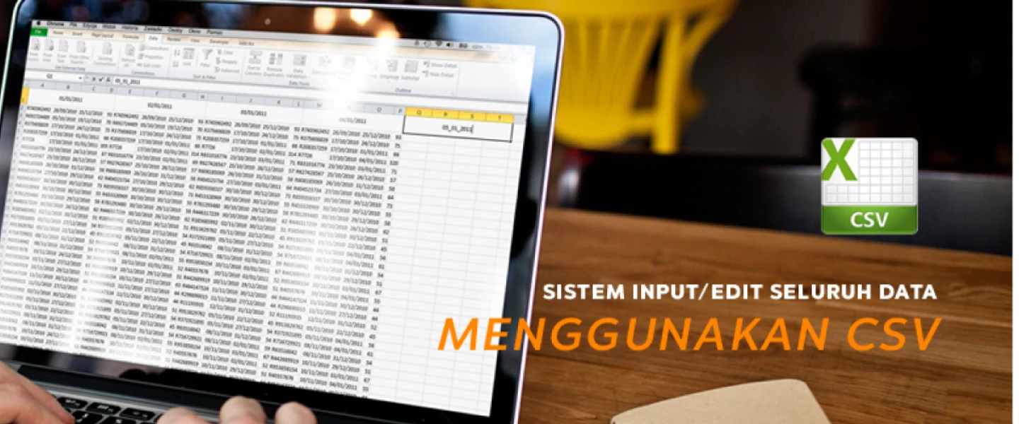 Berita Sistim Input / Edit Seluruh Halaman Menggunakan CSV csv