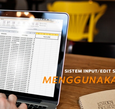 Sistim Input  Edit Seluruh Halaman Menggunakan CSV
