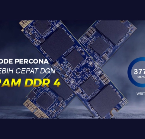 Node Percona Menggunakan RAM DDR4 Storage