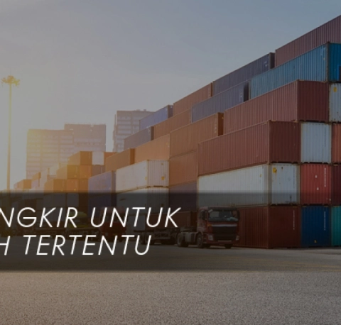 Free Ongkir untuk daerah tertentu 